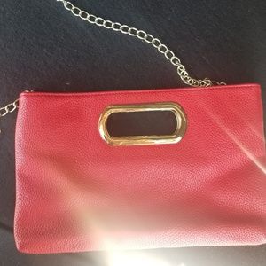 Red charming Charlie crossbody/clutch